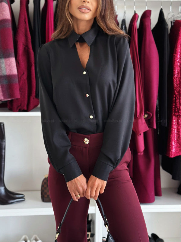 A Smart Long Sleeve Shirt For Women