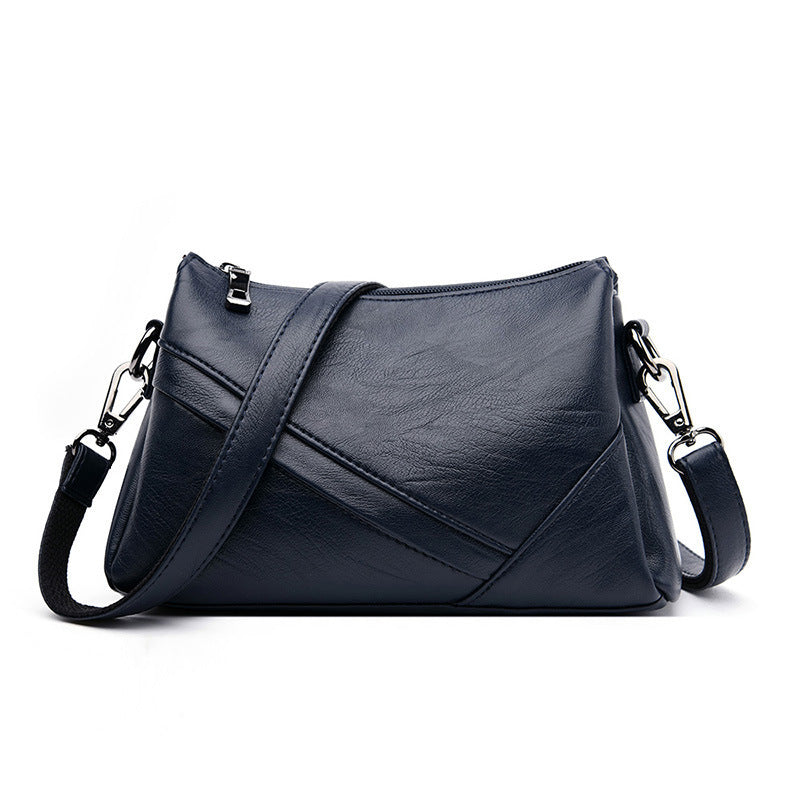 Three-layer Pocket Large-capacity Bag All-match Fashionable Diagonal Bag